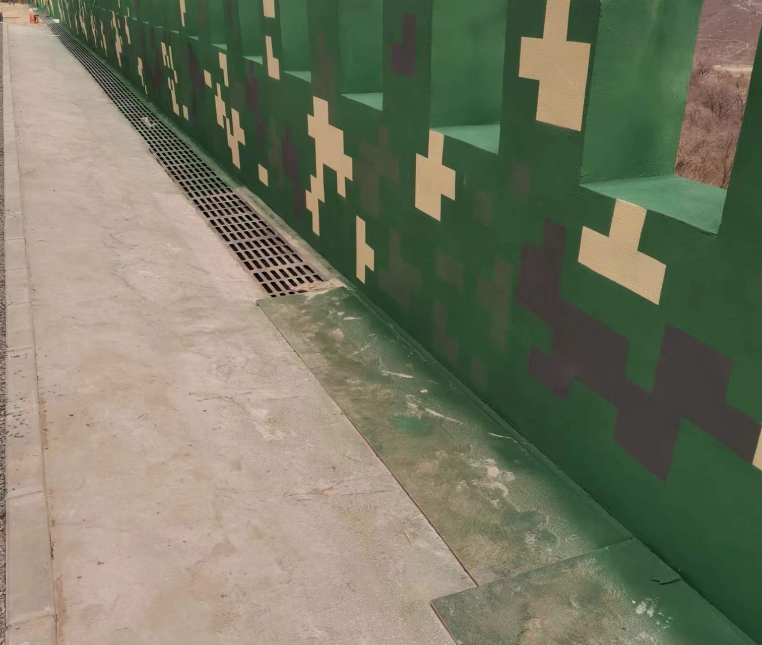 铜川围墙迷彩喷涂,数迷彩漆